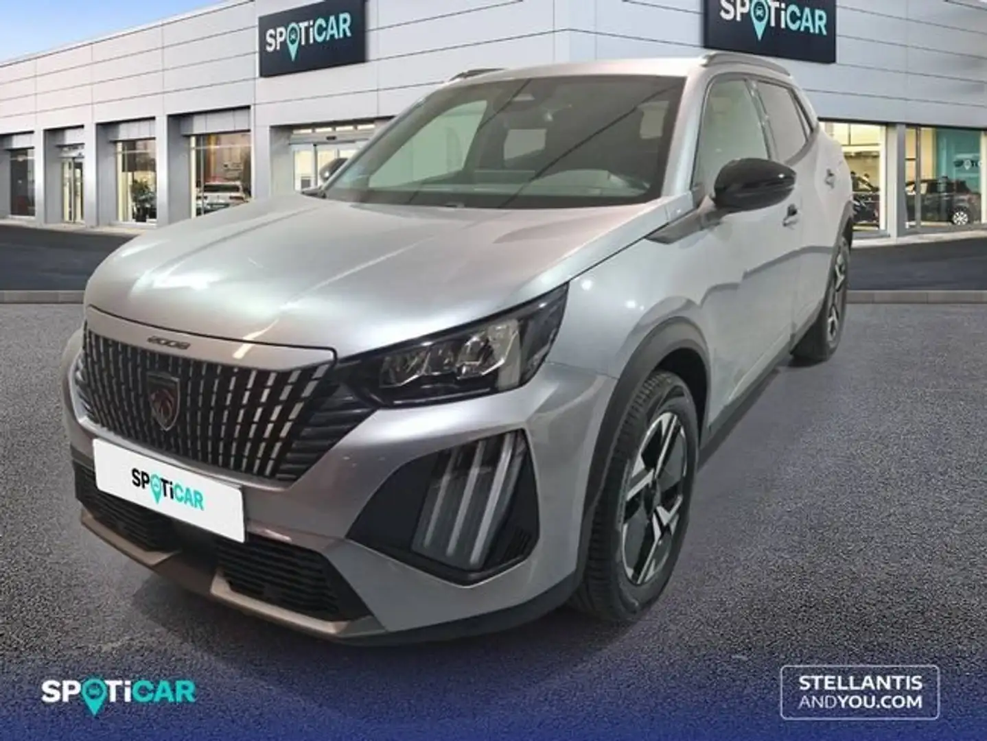 Peugeot 2008 N  Hybrid 145 eDCS6 Allure Gris - 1