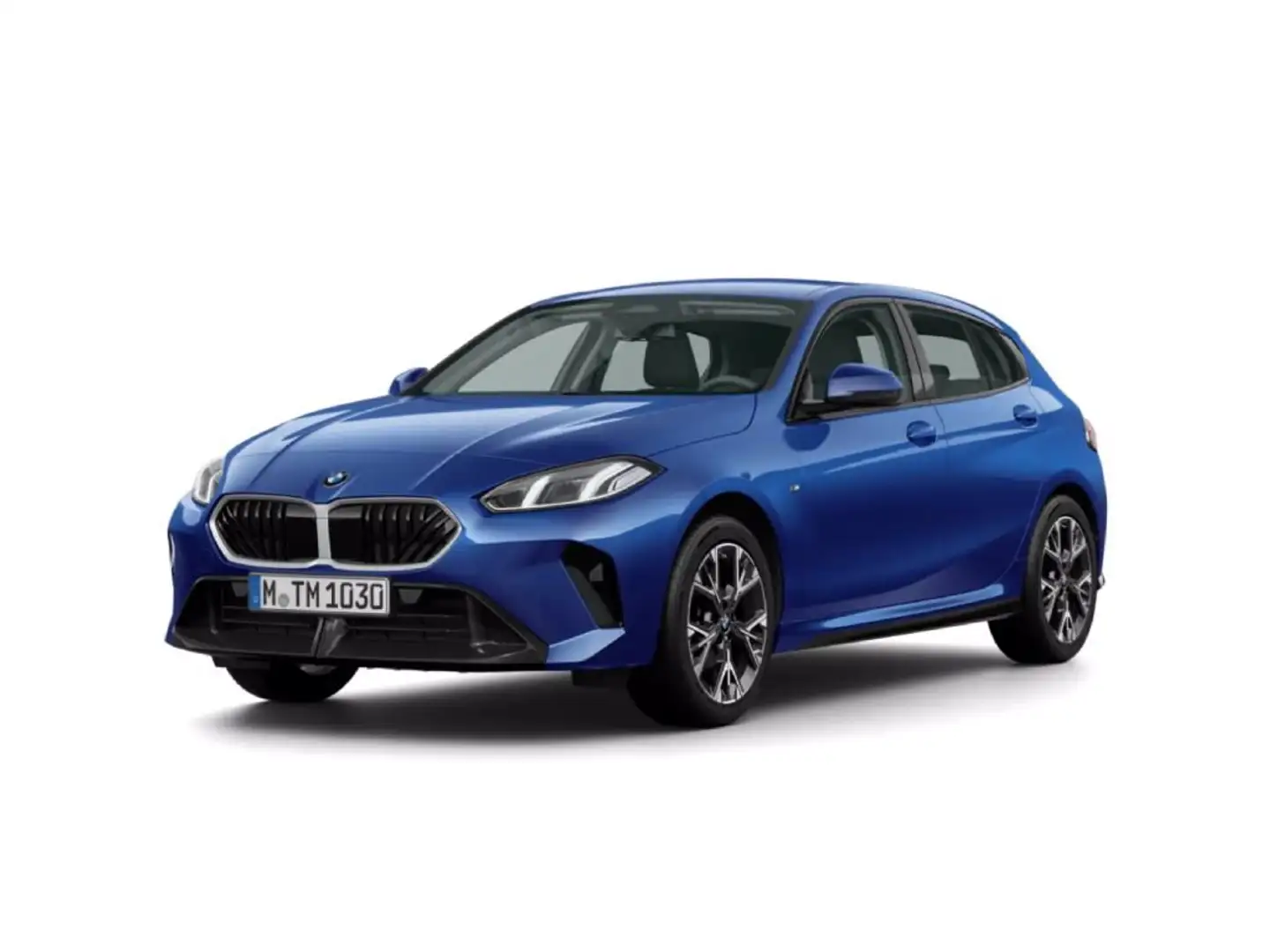 BMW 120 d 48V MSport auto Bleu - 1