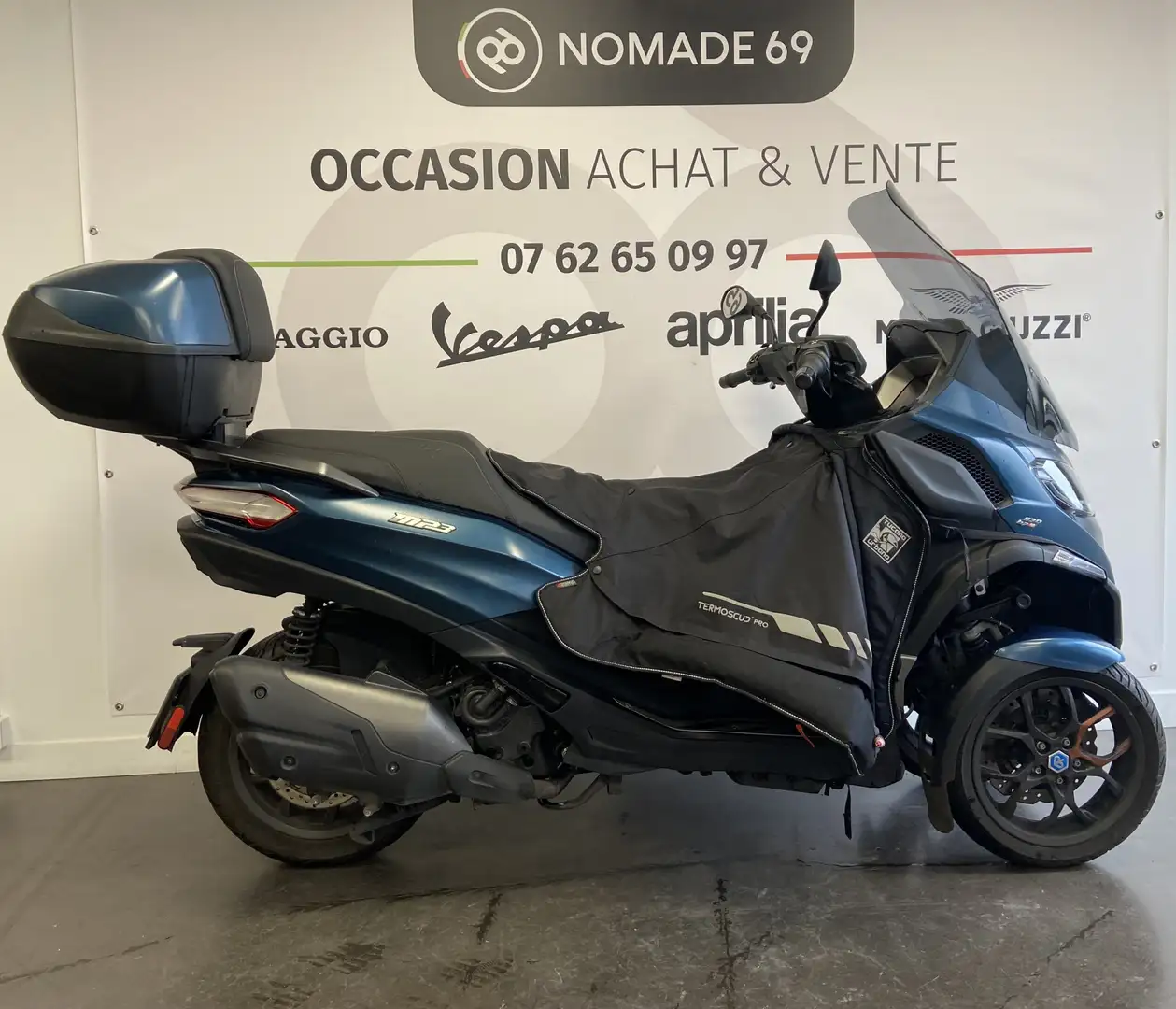 Piaggio MP3 530 Bleu - 1