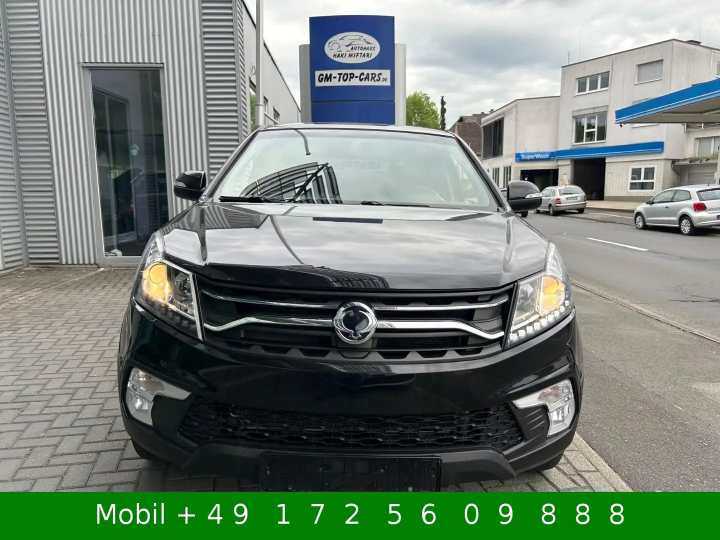SsangYong Korando Intuition 4x2 Klima AHK Fekete - 2