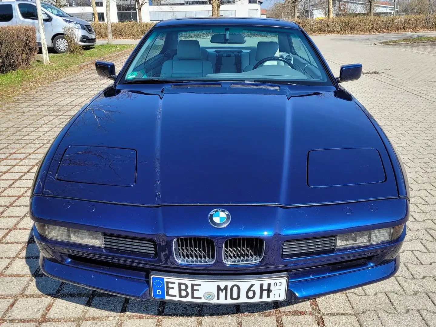 BMW 850 850i Bleu - 2