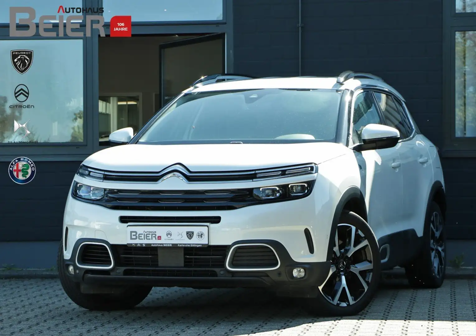 Citroen C5 Aircross PT 225 Shine Pack Hybrid Weiß - 1