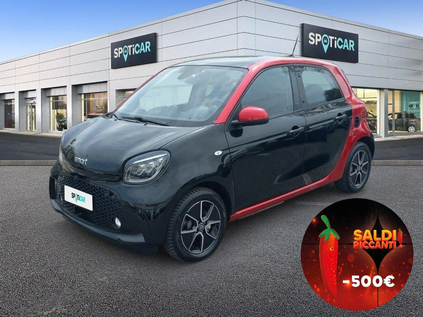 smart forFour EQ 60kW passion Nero - 1