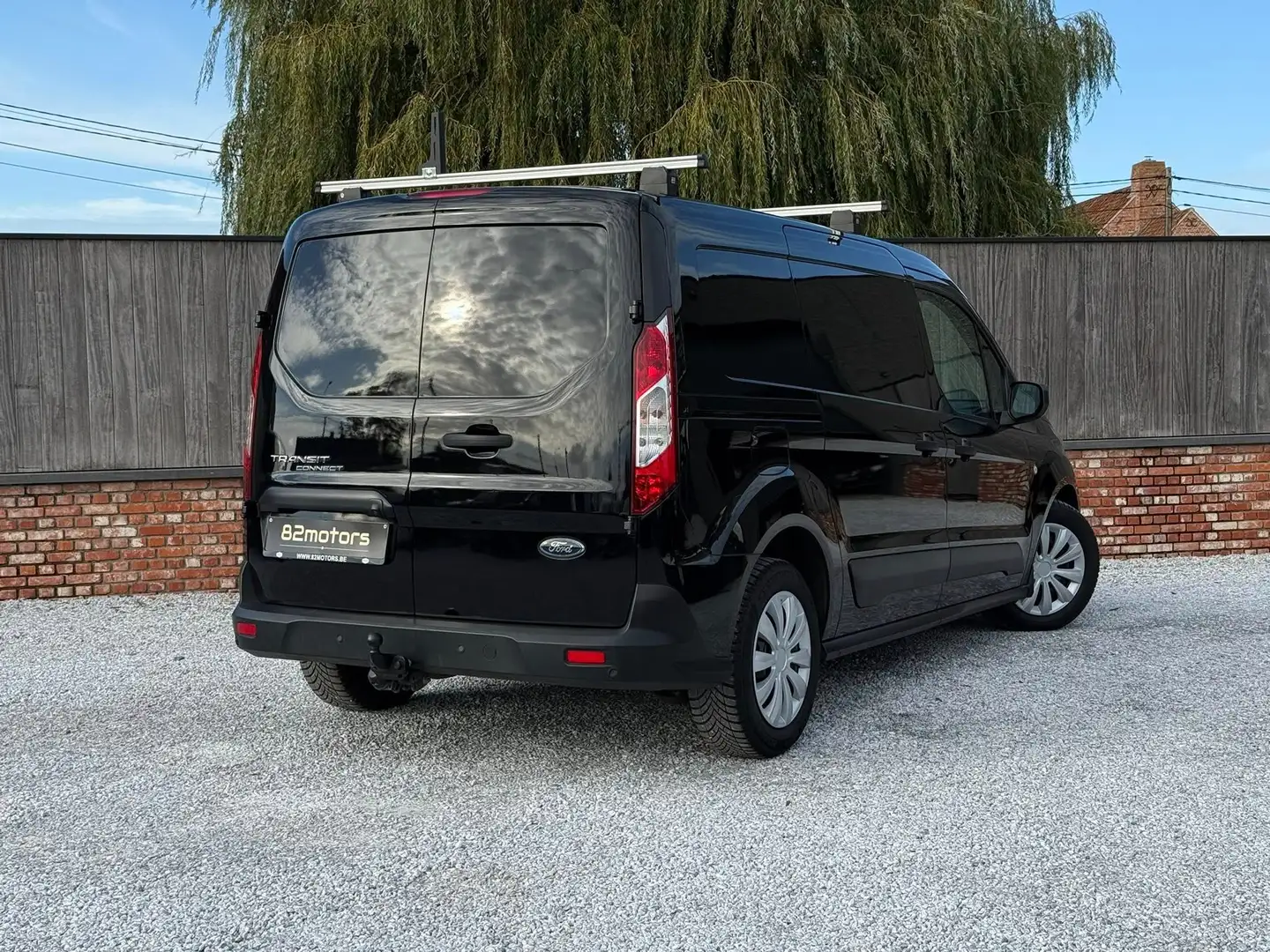Ford Transit Connect /L2/airco/navi/carplay/3-zit/camera/6bak/100pk/btw Zwart - 2