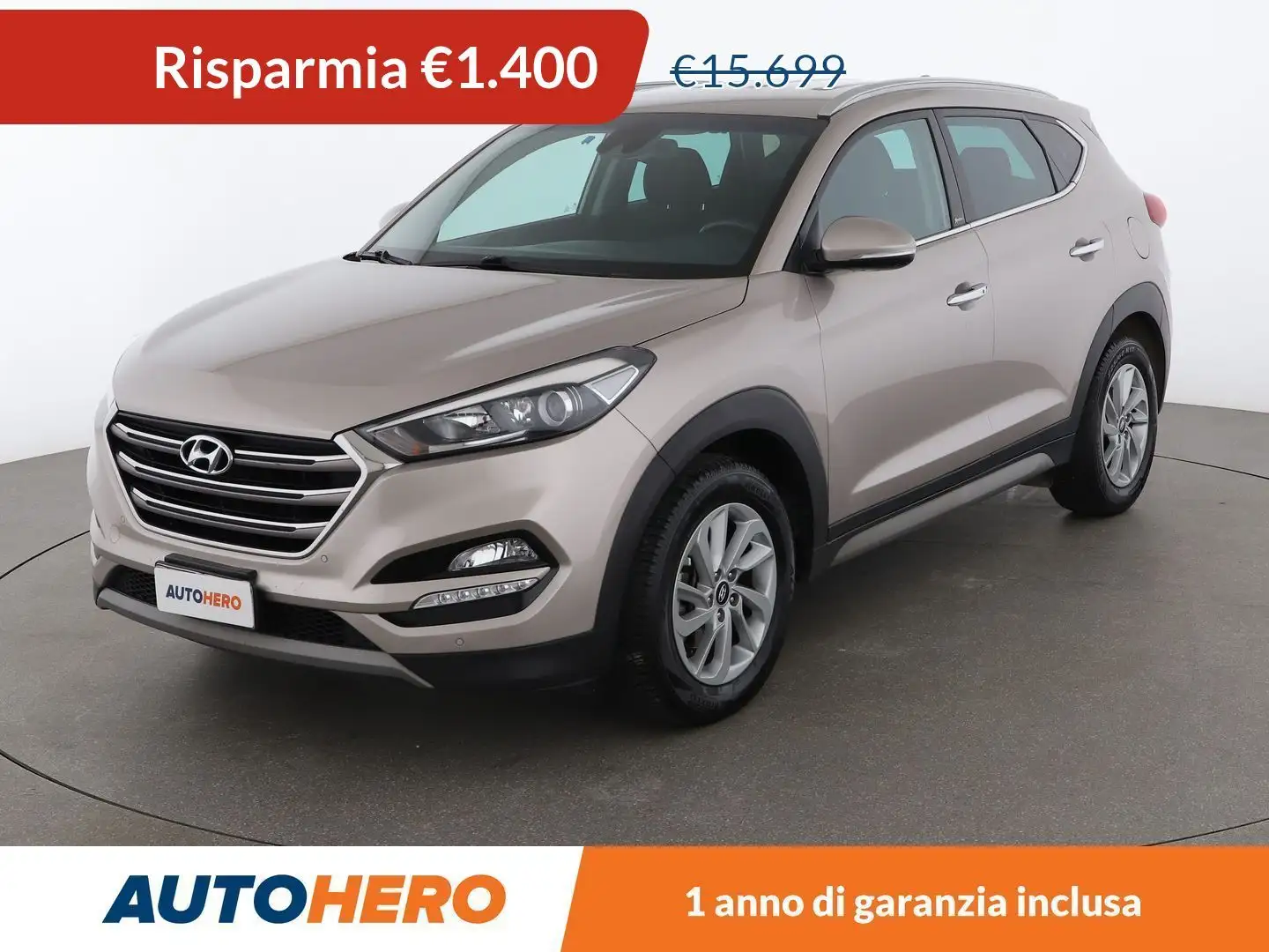 Hyundai TUCSON 1.7 CRDi Xpossible DCT Beige - 1
