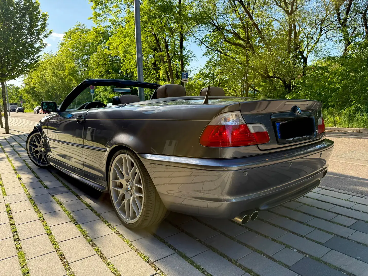 BMW 325 Cabrio, M-Paket, Viele Neuteile ! Серый - 2