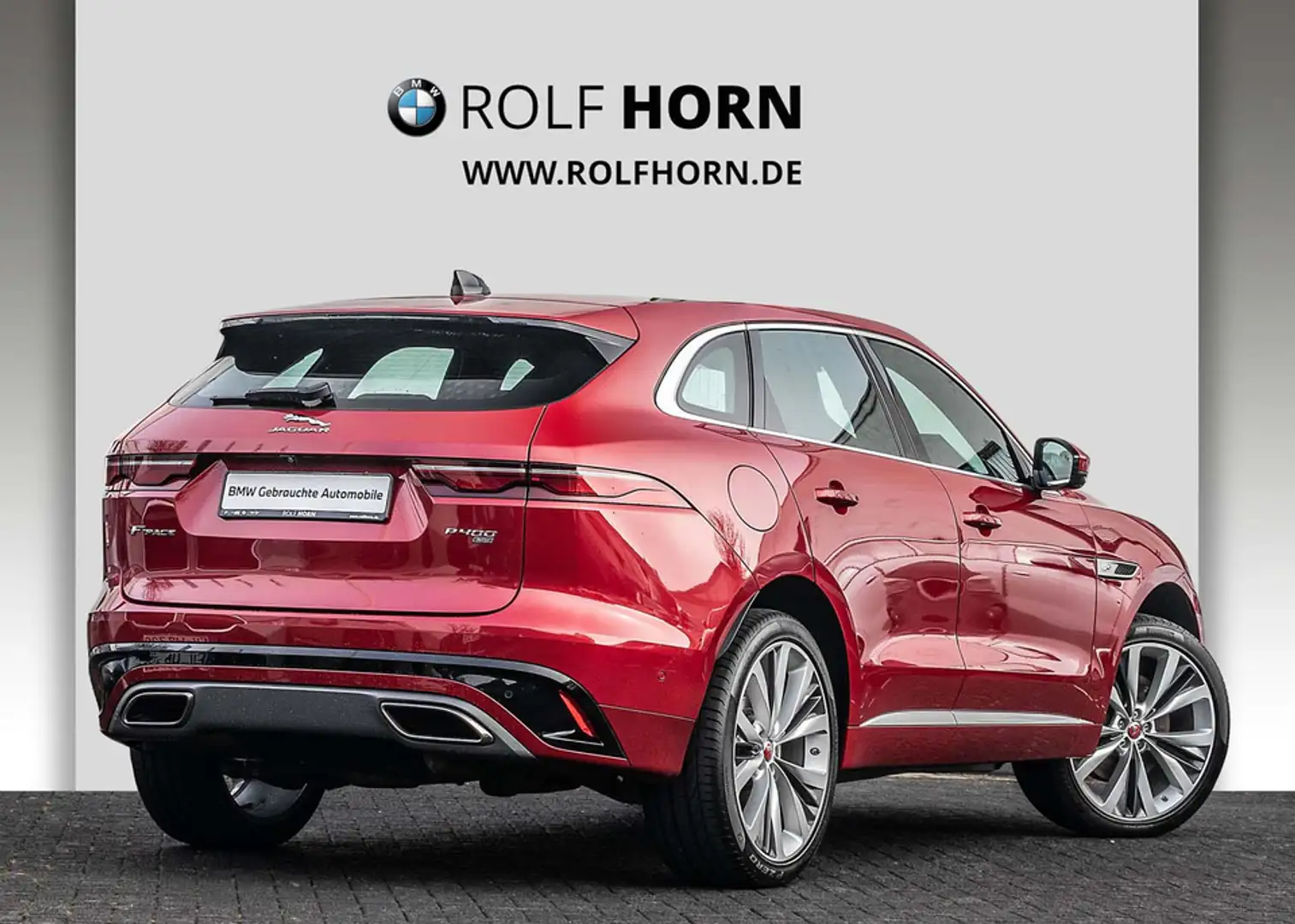 Jaguar F-Pace F-PACE P400 R-DYNAMIC SE AWD Pano Navi Leder 360 Rot - 2