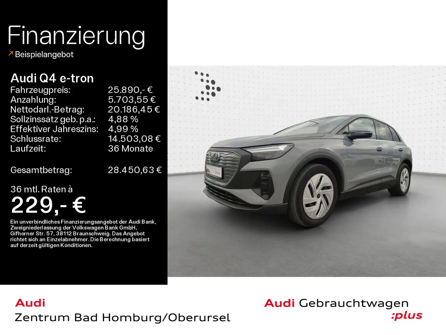 Audi Q4 e-tron 35*LED*PDC*Audi Connect*Sitzheizung Grau - 1