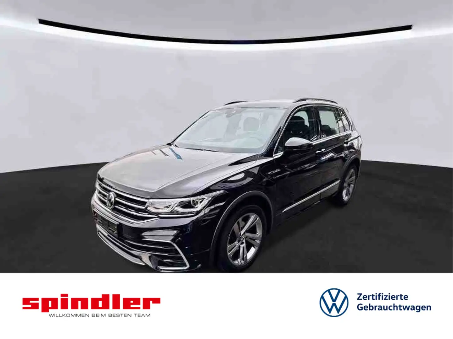 Volkswagen Tiguan R-Line 1.5TSI DSG/ Navi, Matrix, AHK, ACC Schwarz - 1
