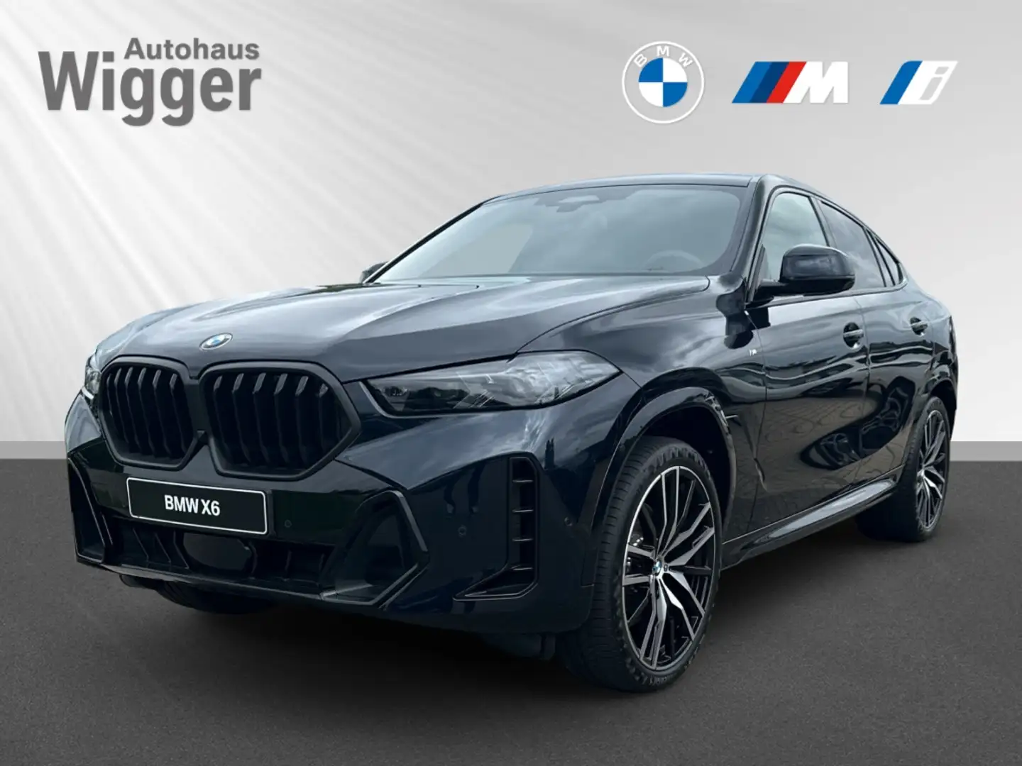 BMW X6 40i/Sportpaket/AD/AHK-el. klappb./Panorama Schwarz - 1