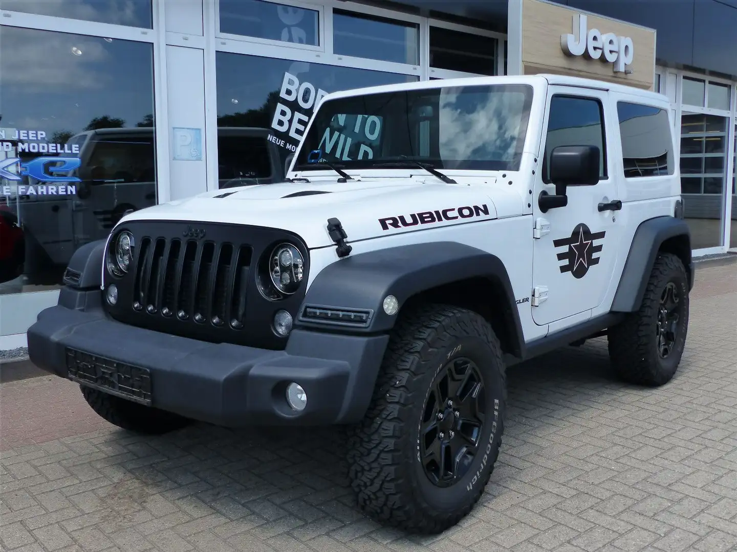 Jeep Wrangler Serie 8 Rubicon 2.8l CRD AHK White - 1