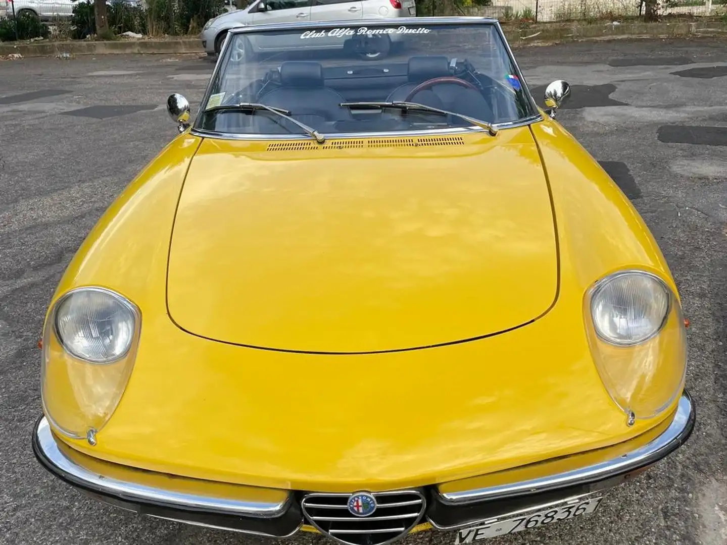 Alfa Romeo Spider Coda Tronca Gelb - 2