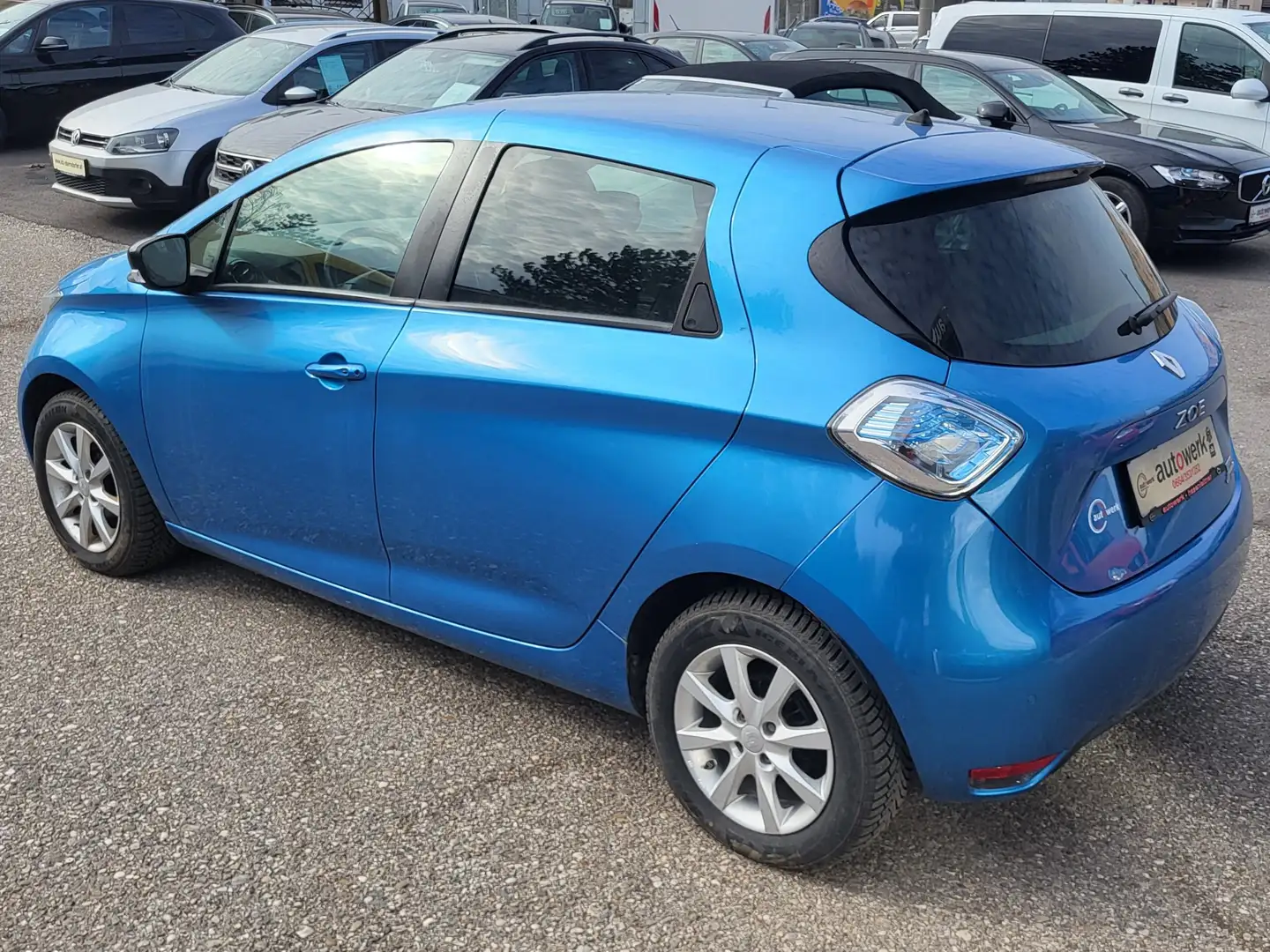 Renault ZOE Intens, 22KW Elektro Blau - 2