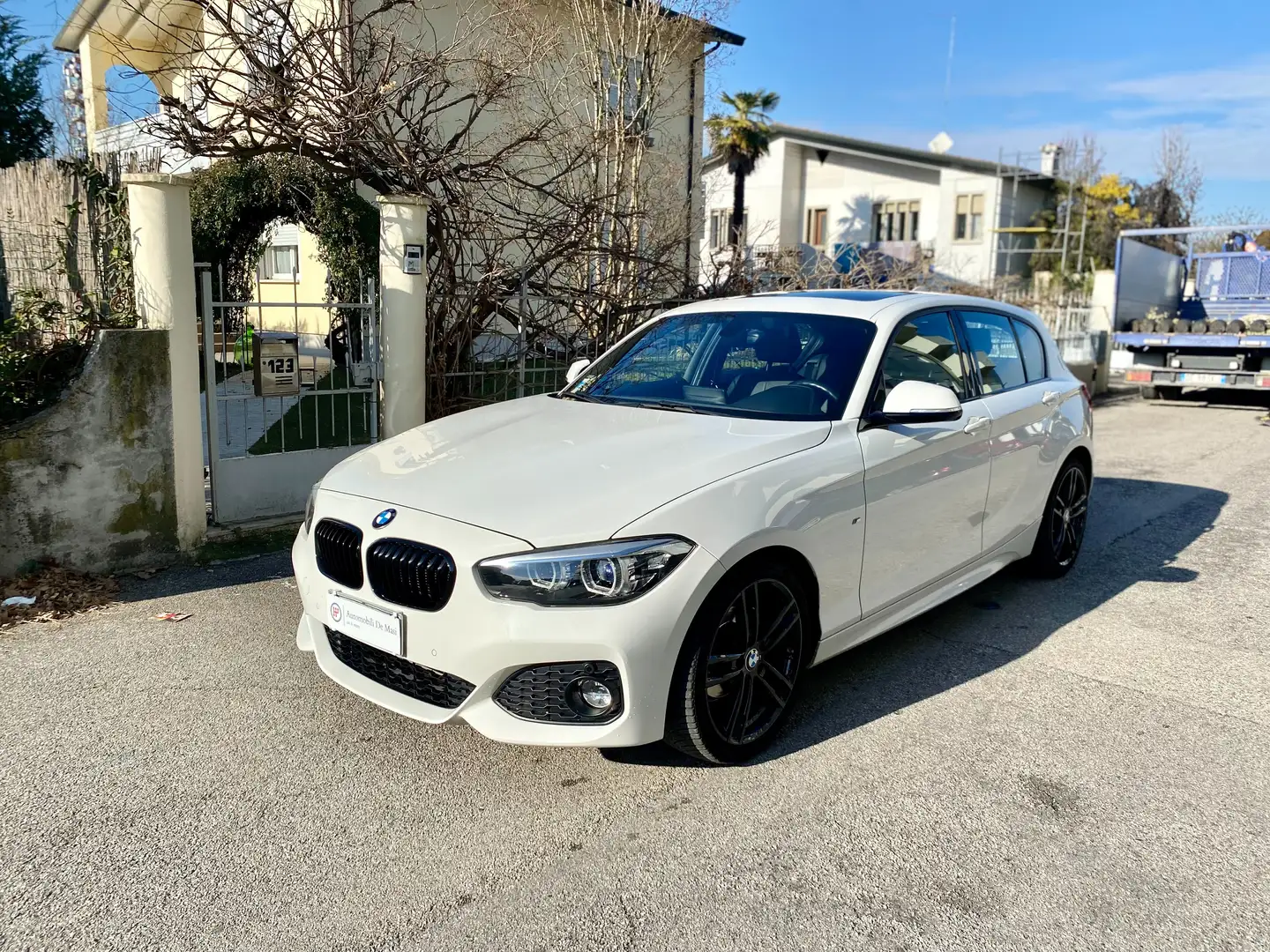BMW 118 i Msport 5p auto 136cv Bianco - 1