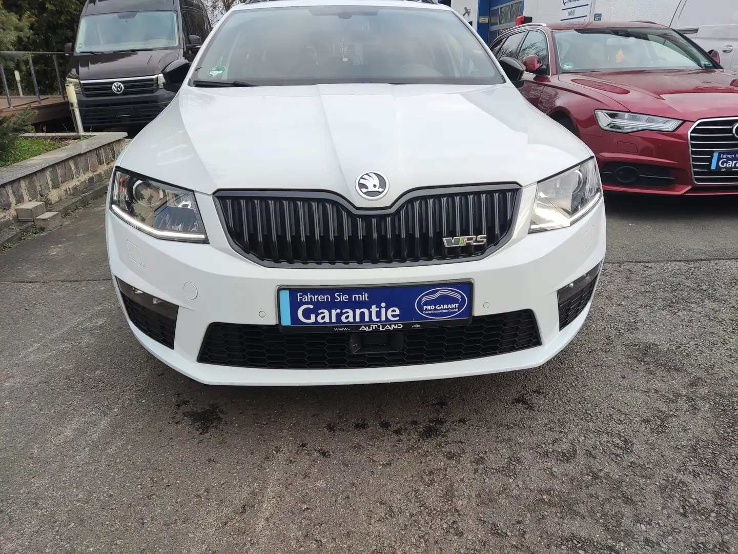 Skoda Octavia VRS 2HAND DSG NAVI R.CAM LEDER Weiß - 2