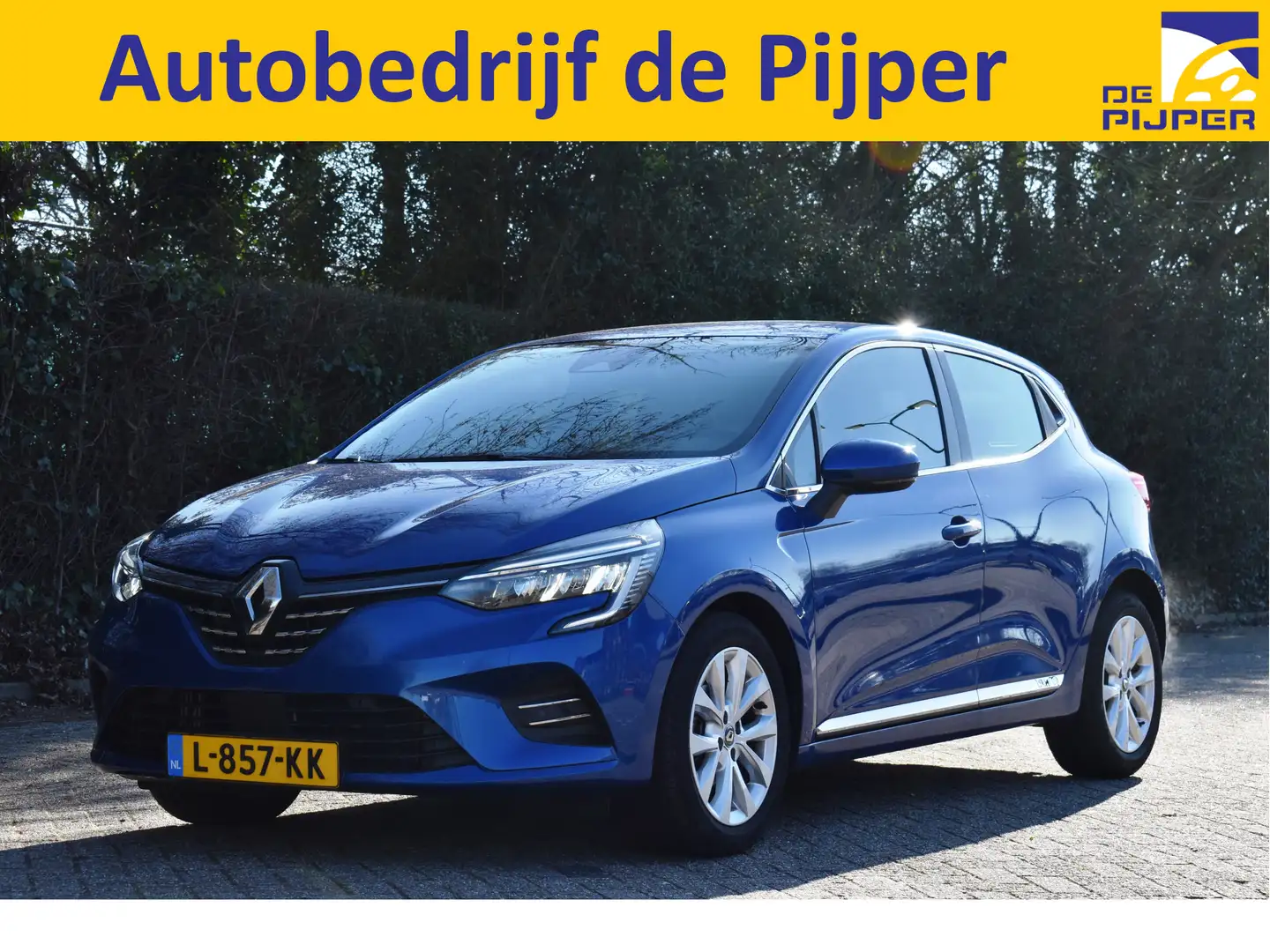 Renault Clio 1.0 TCe Intens NL-AUTO, 1 EIGENAAR, CAMERA, KEYLES Blauw - 1