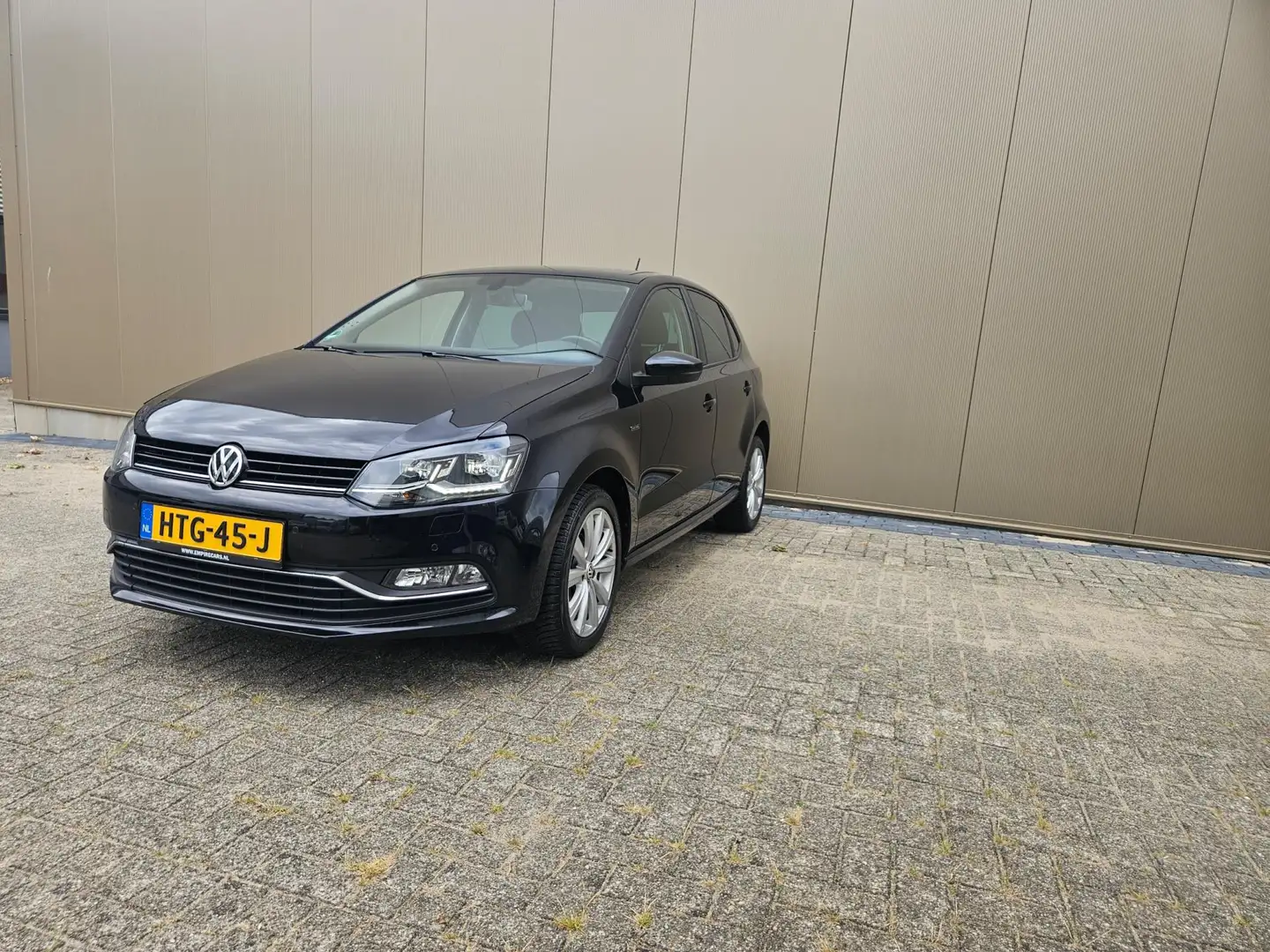 Volkswagen Polo 1.2 TSI Highline l Panoramadak Zwart - 2