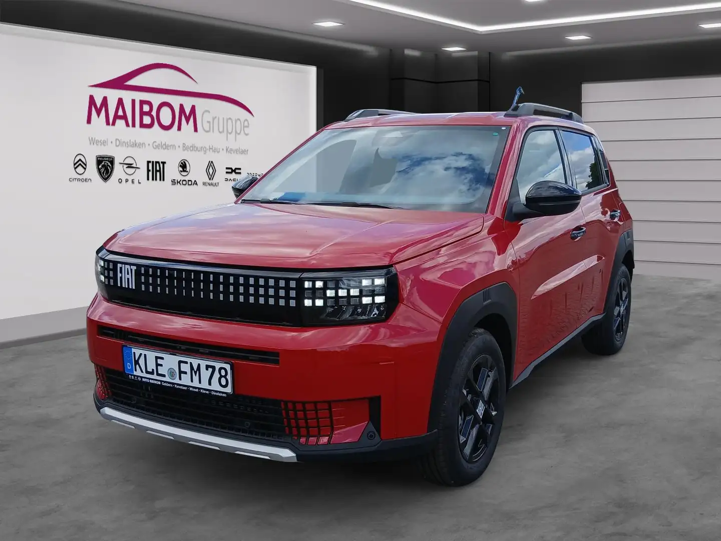 Fiat Grande Panda 1.2 Mild-Hybrid Rojo - 1