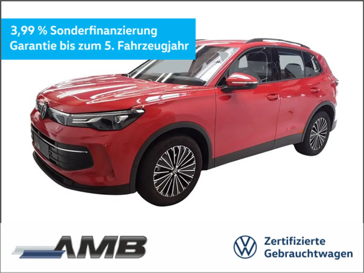 Volkswagen Tiguan Life 1.5 eTSI neuesMod/AHK/Standhz/11.29G Rot - 1