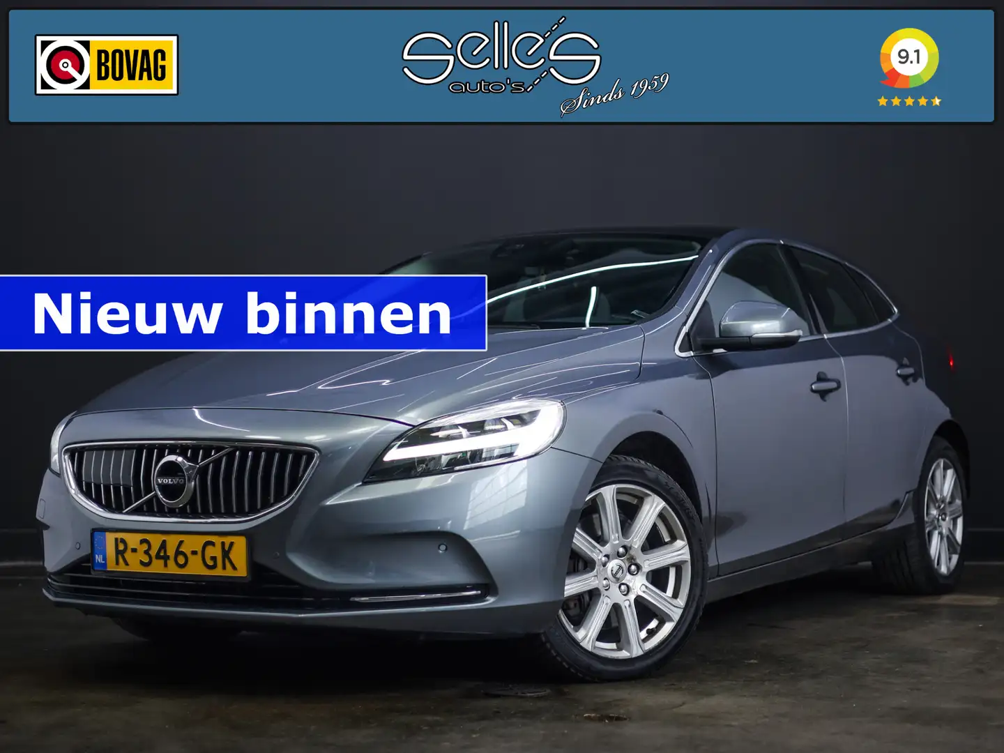 Volvo V40 2.0 D2 Inscription Memory Seat | Stoelverwarming | Grey - 1