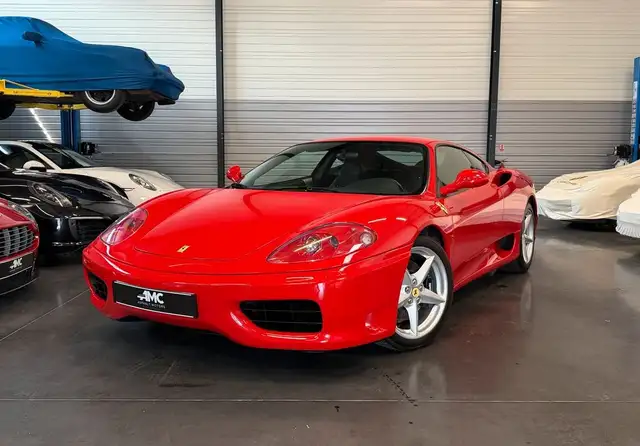 Ferrari 360 – 400 cv 67 000 km 2ème main Française Rosso Corsa grand entretien à jour