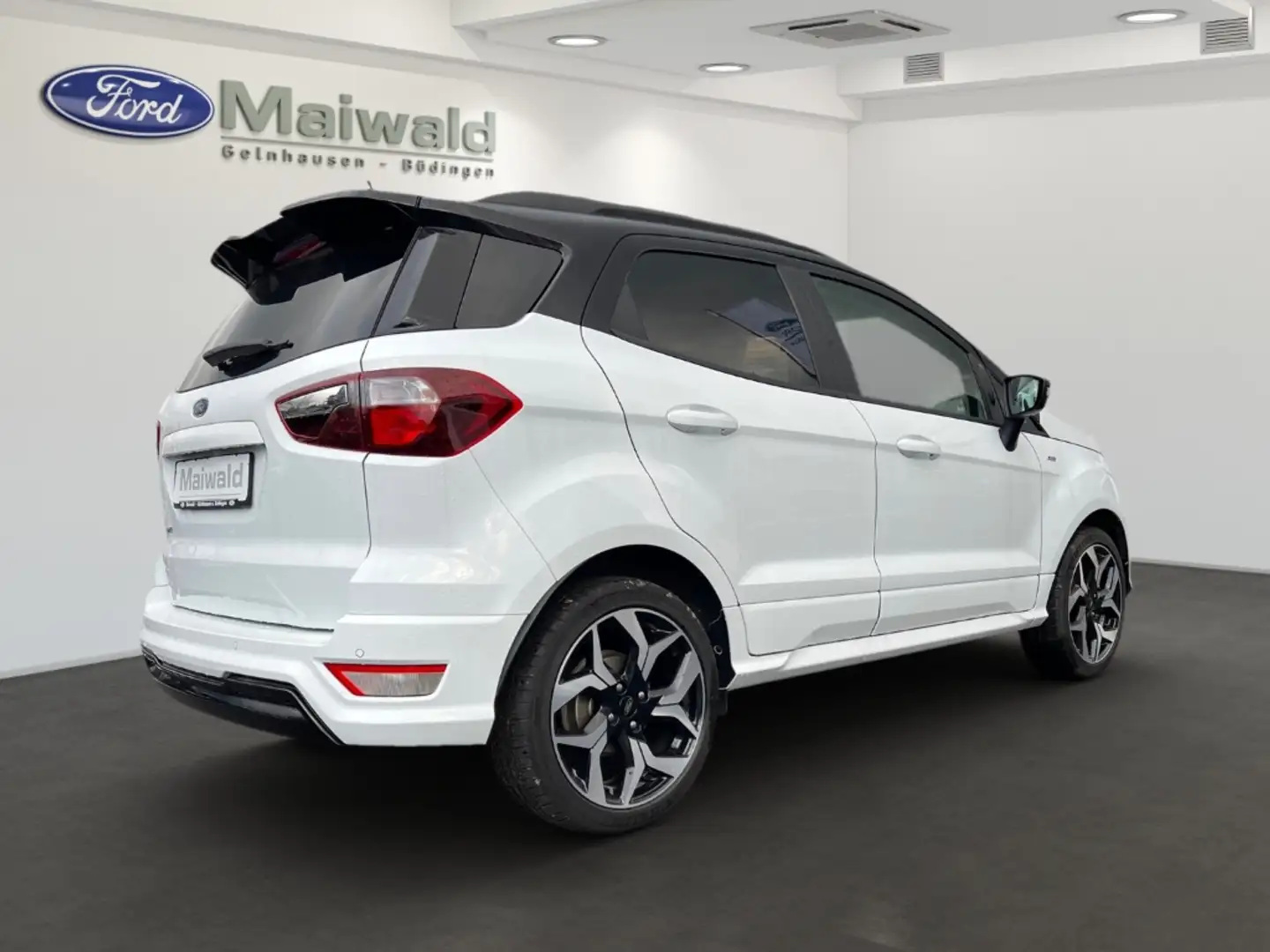 Ford EcoSport ST-Line 1.0 EcoBoost EU6d-T AHK-abnehmbar Navi Sou Blanco - 2