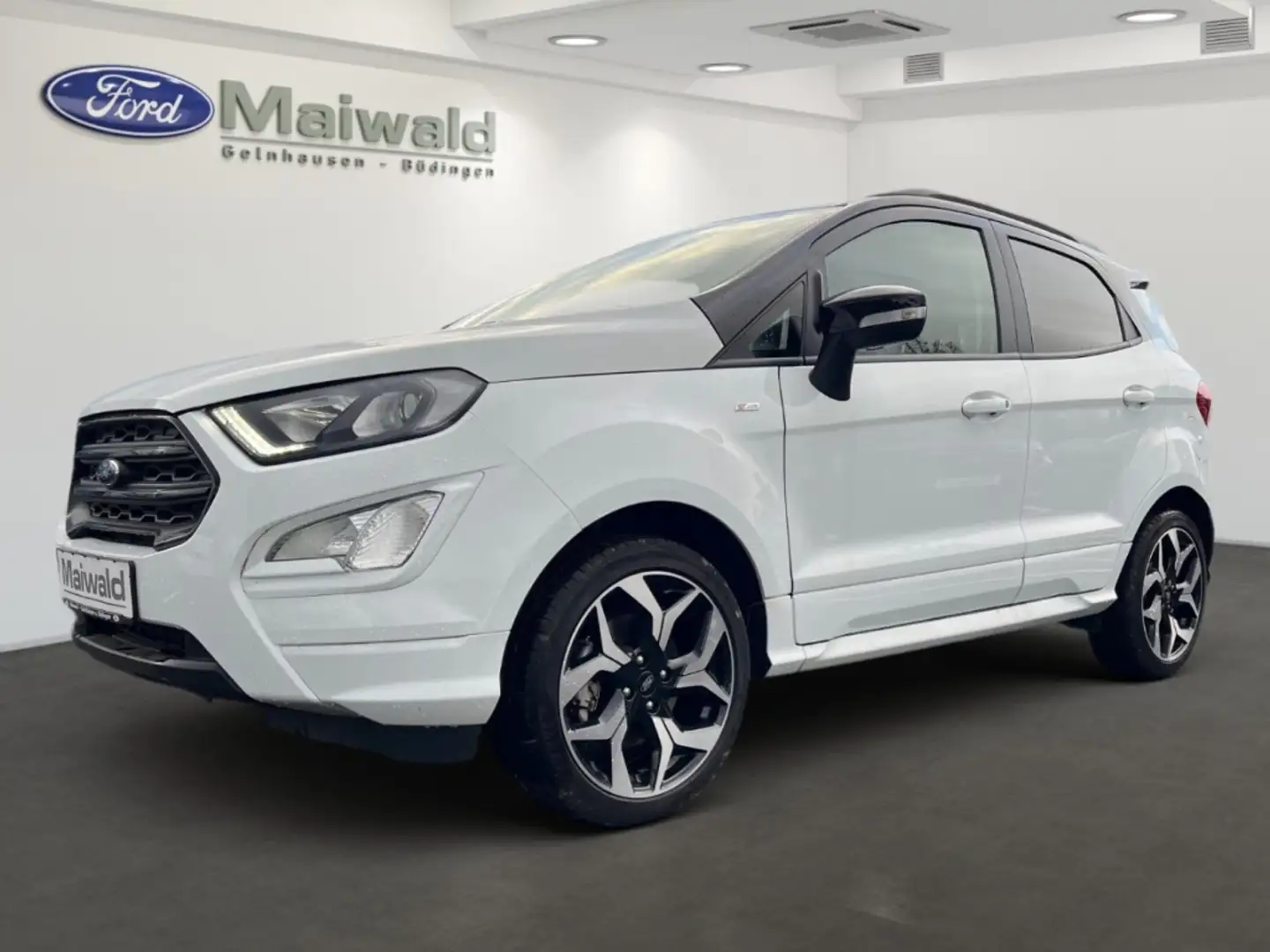 Ford EcoSport ST-Line 1.0 EcoBoost EU6d-T AHK-abnehmbar Navi Sou Blanco - 1