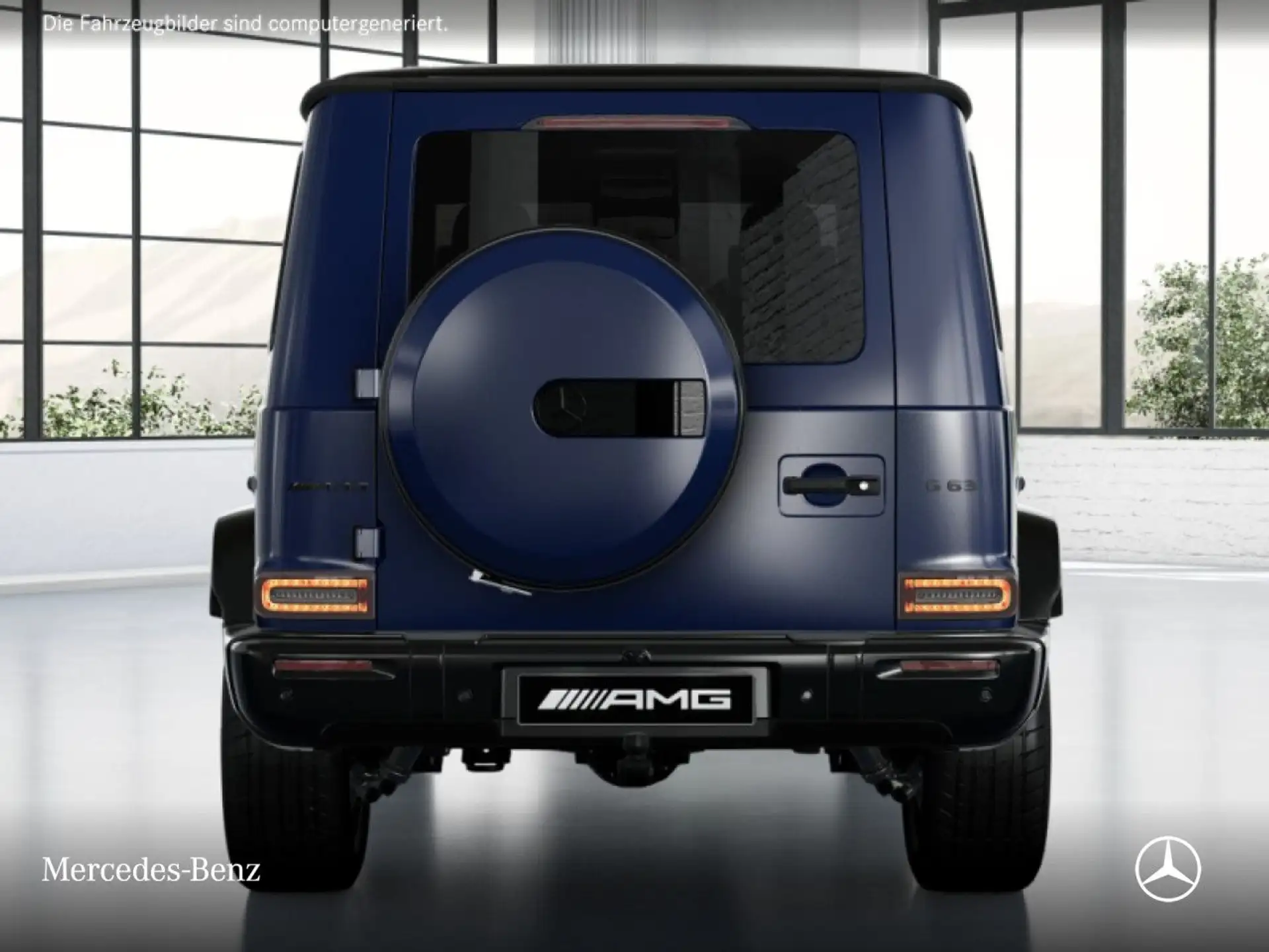 벤츠 G-Class G 63 AMG 2026 네이비 사진 7