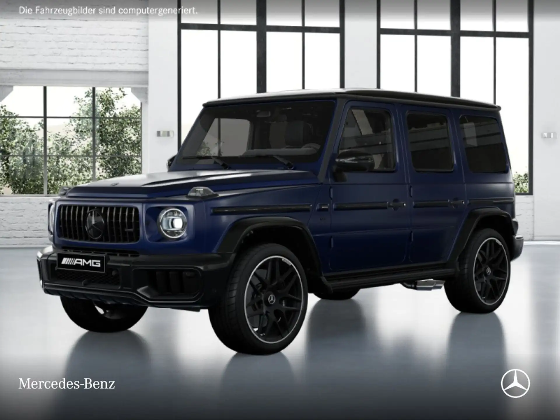 벤츠 G-Class G 63 AMG 2026 네이비 사진 8