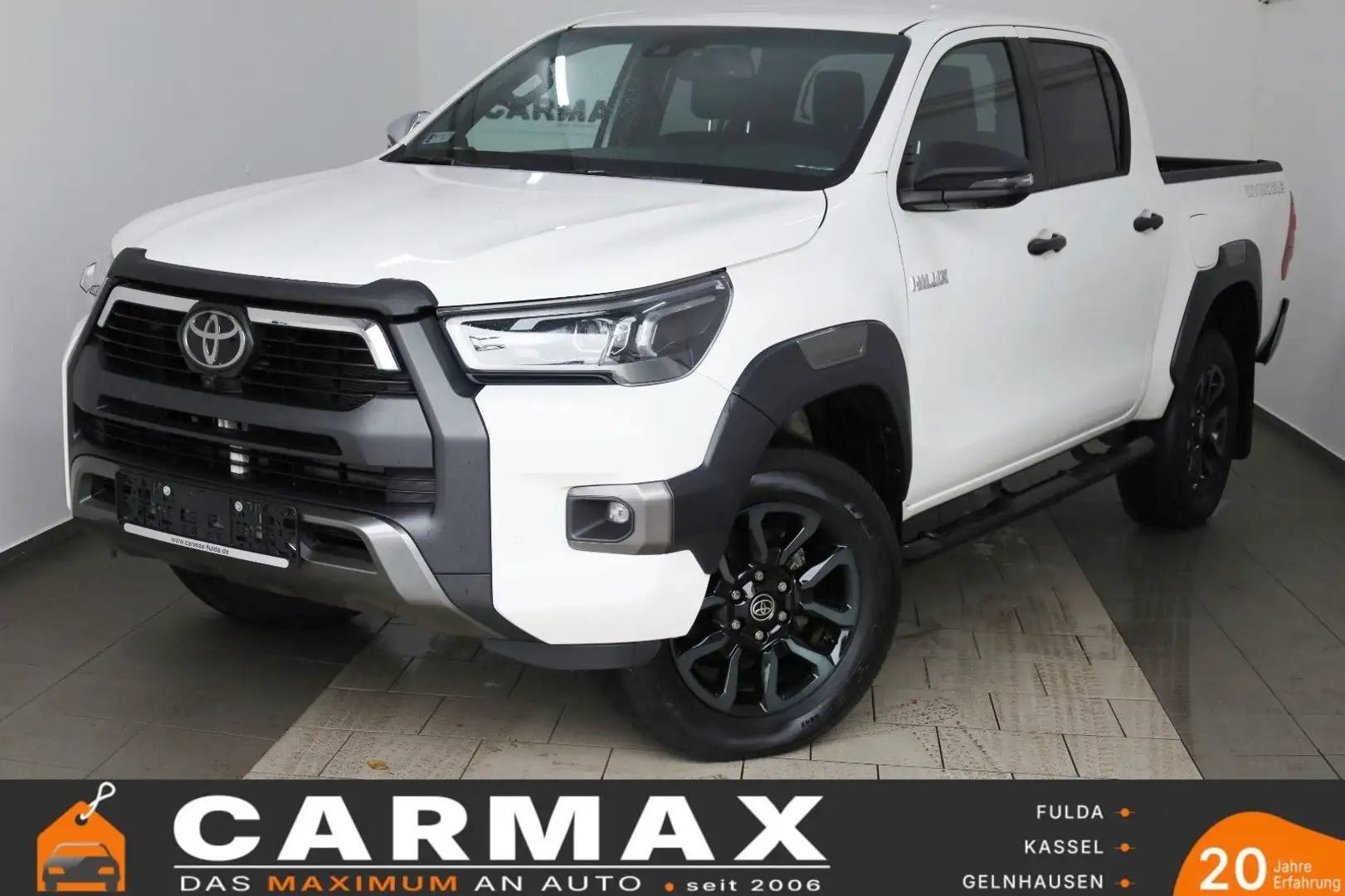 Toyota Hilux 2.8 D-4D 4x4 Invincible,Leder,ACC,Garantie Weiß - 1