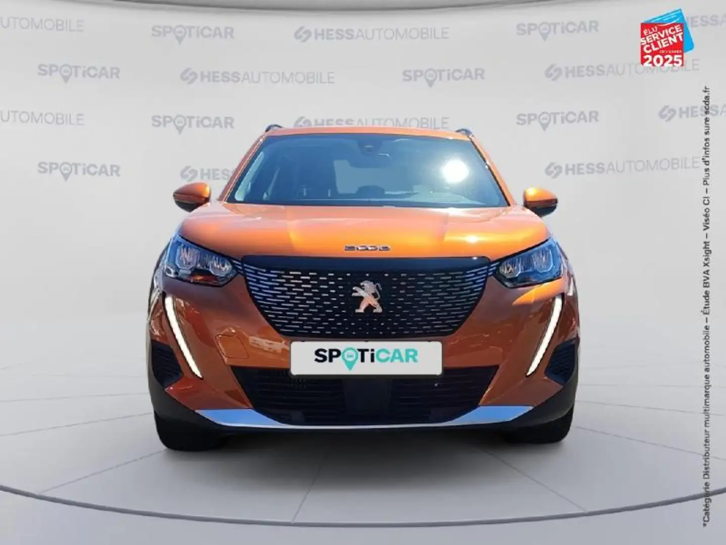 Peugeot 2008 1.2 PureTech 130ch S/S Allure EAT8 Camera Carplay Orange - 2