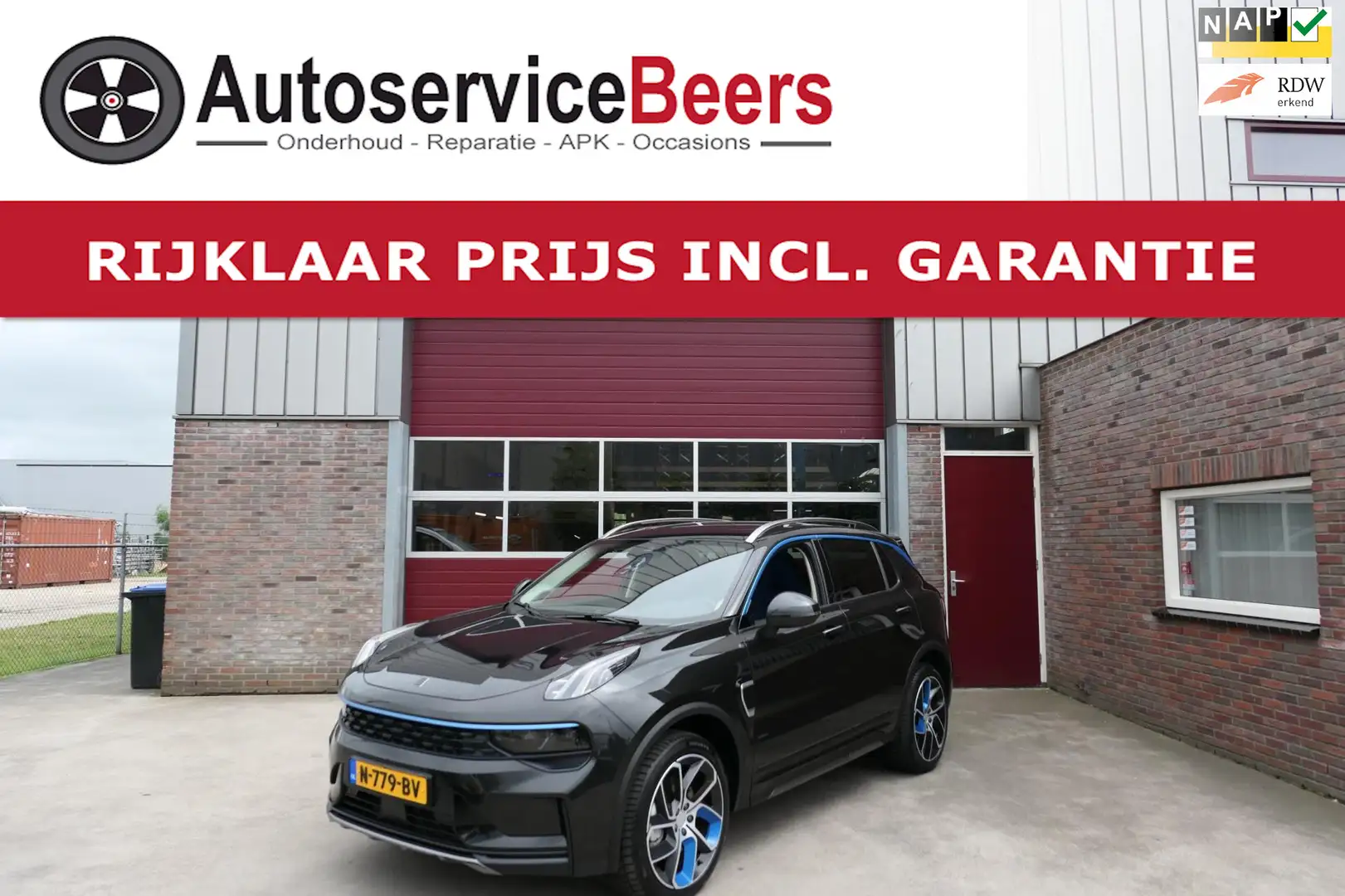 Lynk & Co 01 1.5, Camera, Panodak,Nette Auto, PDC, LMV, Rijklaa Zwart - 1