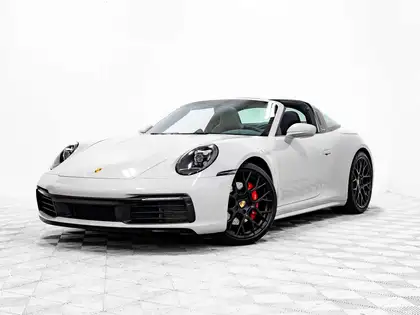 Gray 2024 Porsche 911 Convertible All-Wheel Drive