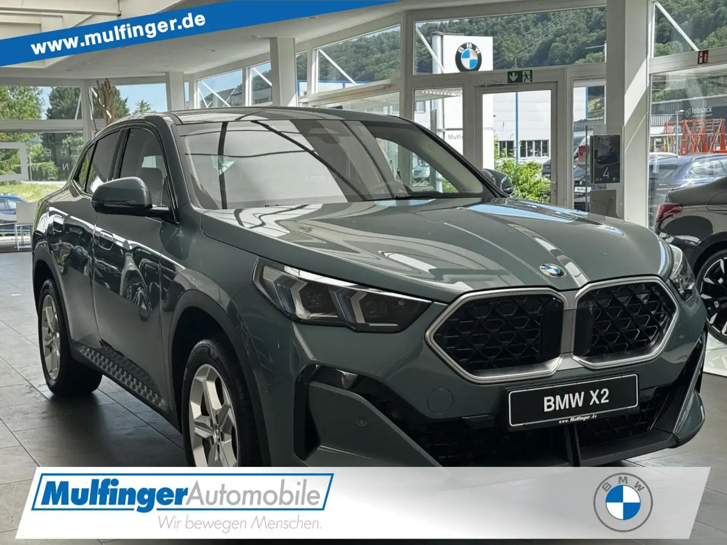 BMW X2 s20i HUD SurView AktivSitze KomfZ.Ha/Ka.DAB LED Grün - 1