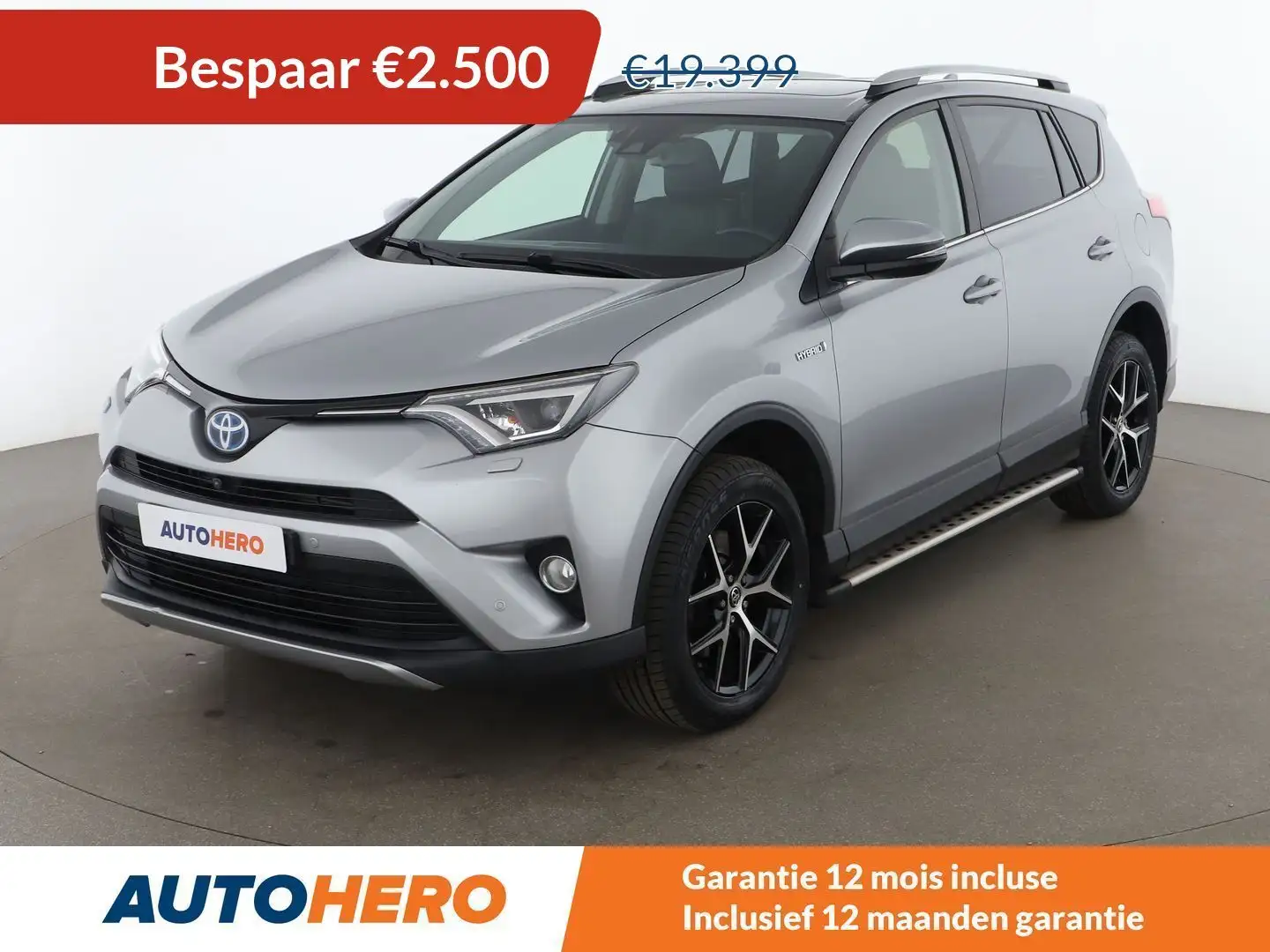 Toyota RAV 4 2.5 Hybrid Collection Grijs - 1