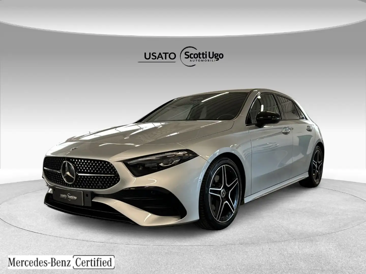Mercedes-Benz A 180 180 d AMG Line Advanced Plus auto Silber - 1