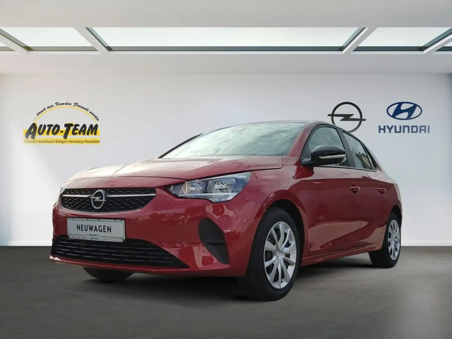Opel Corsa 1.2 Direct Injection Turbo Start/Stop Edition (F) Rouge - 1