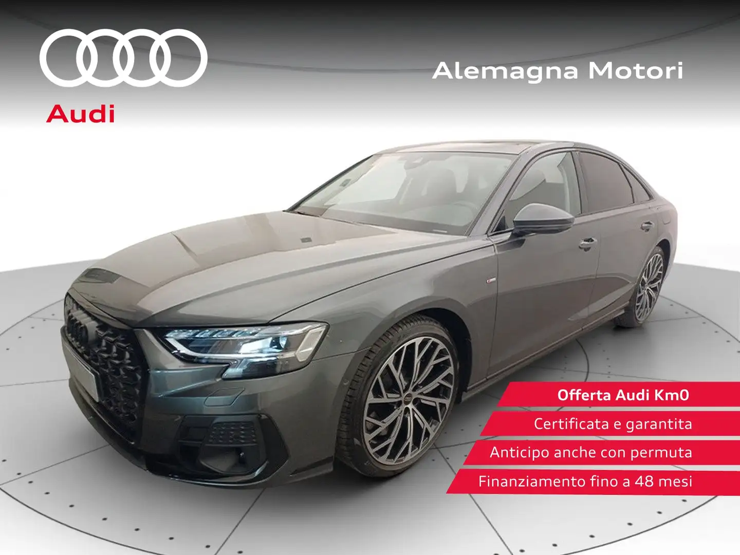 Audi A8 60 3.0 tfsi e quattro tiptronic Серый - 1