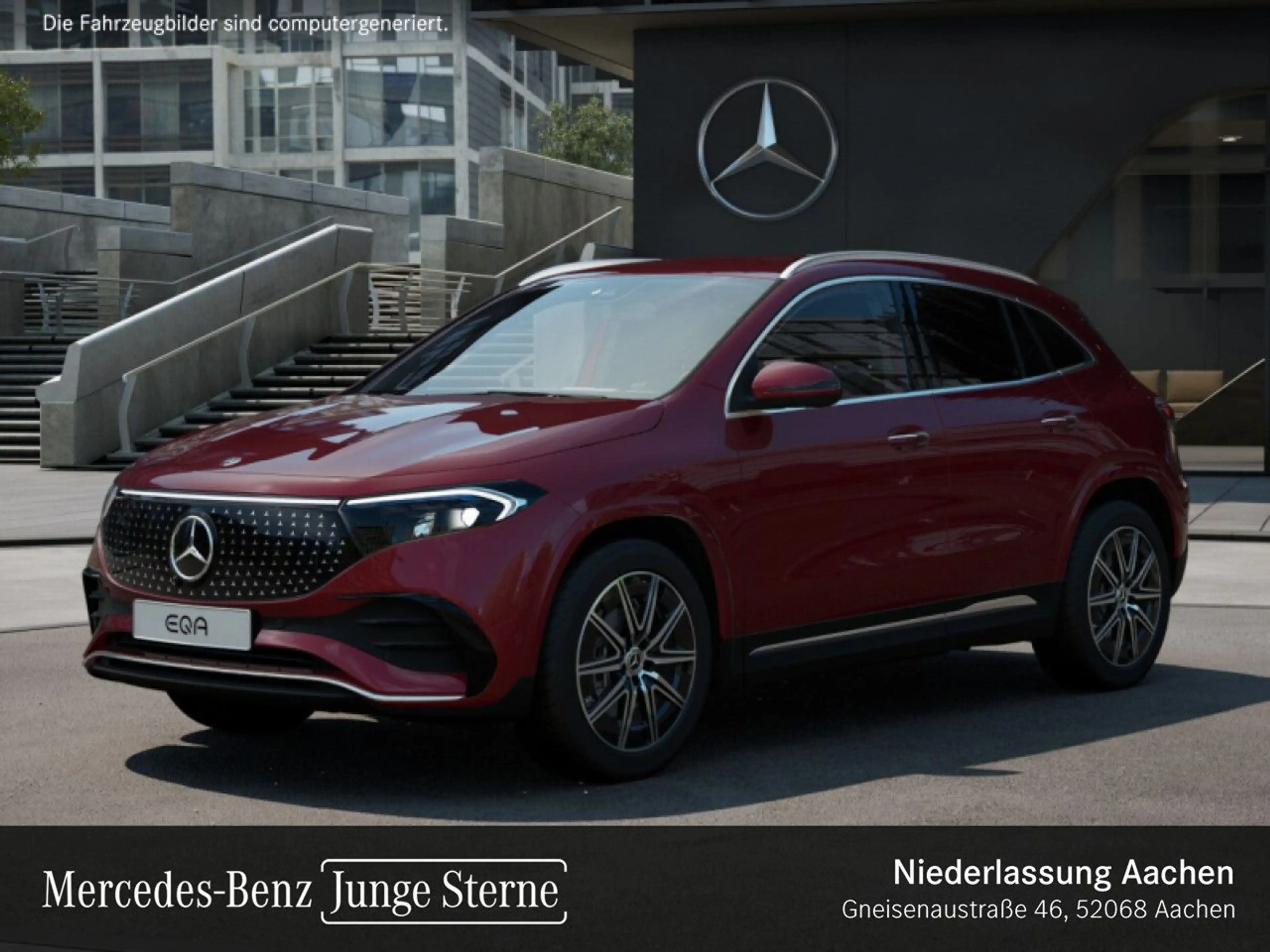 Mercedes-Benz EQA 300 4M AMG+PREMIUM+AHK+360+MEMORY+BURMESTER — photo 14