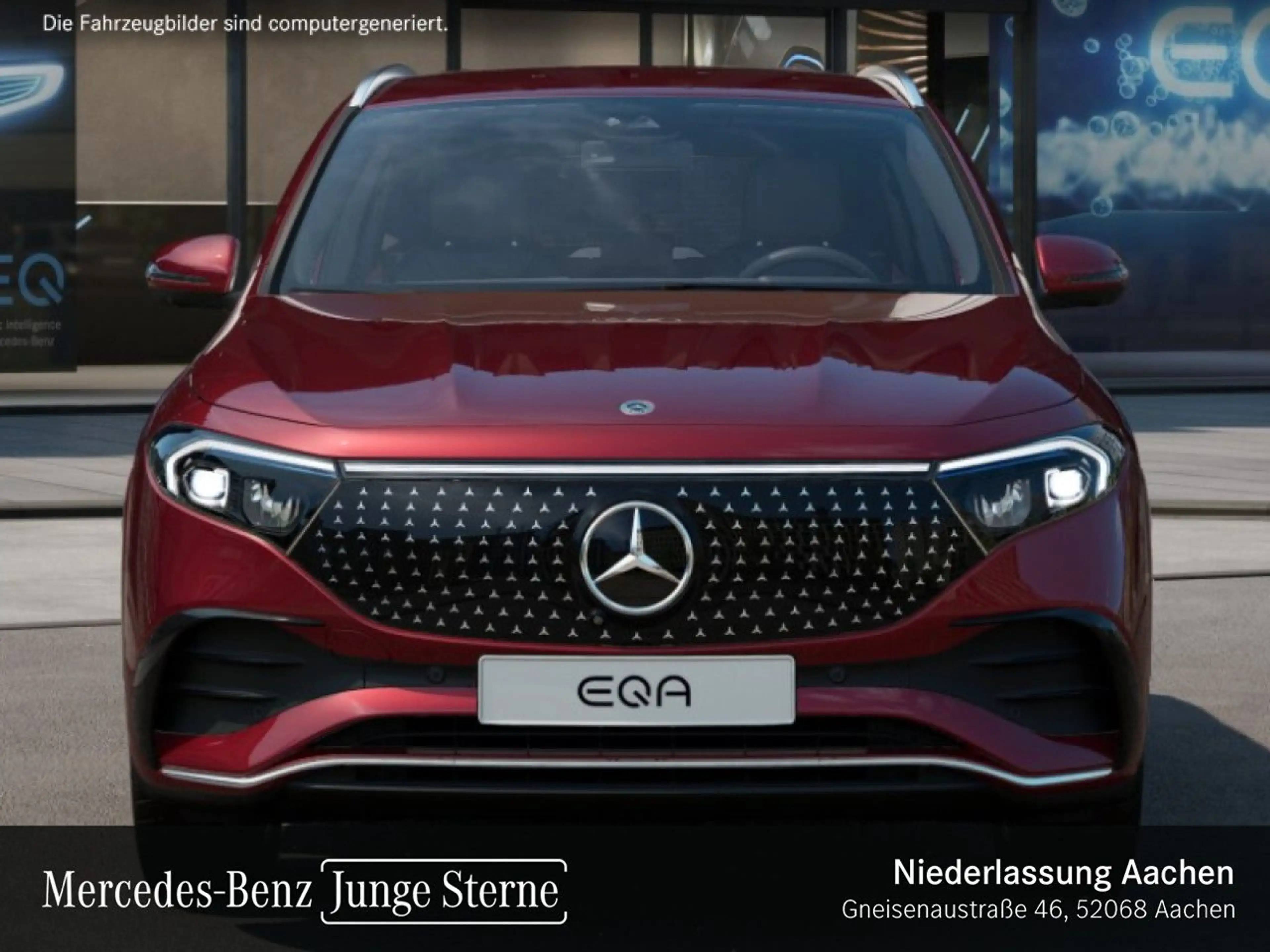 Mercedes-Benz EQA 300 4M AMG+PREMIUM+AHK+360+MEMORY+BURMESTER — photo 8