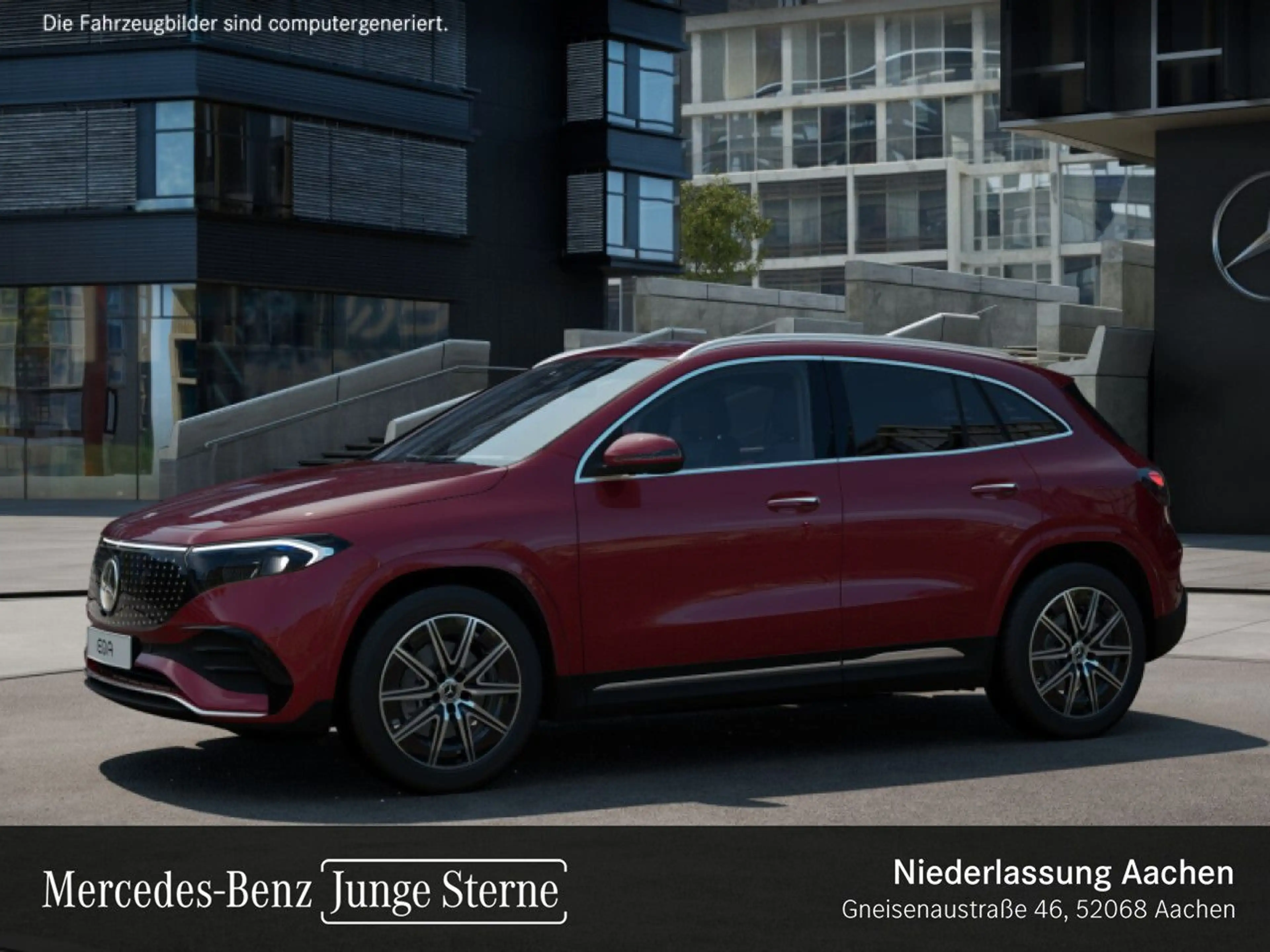 Mercedes-Benz EQA 300 4M AMG+PREMIUM+AHK+360+MEMORY+BURMESTER — photo 3
