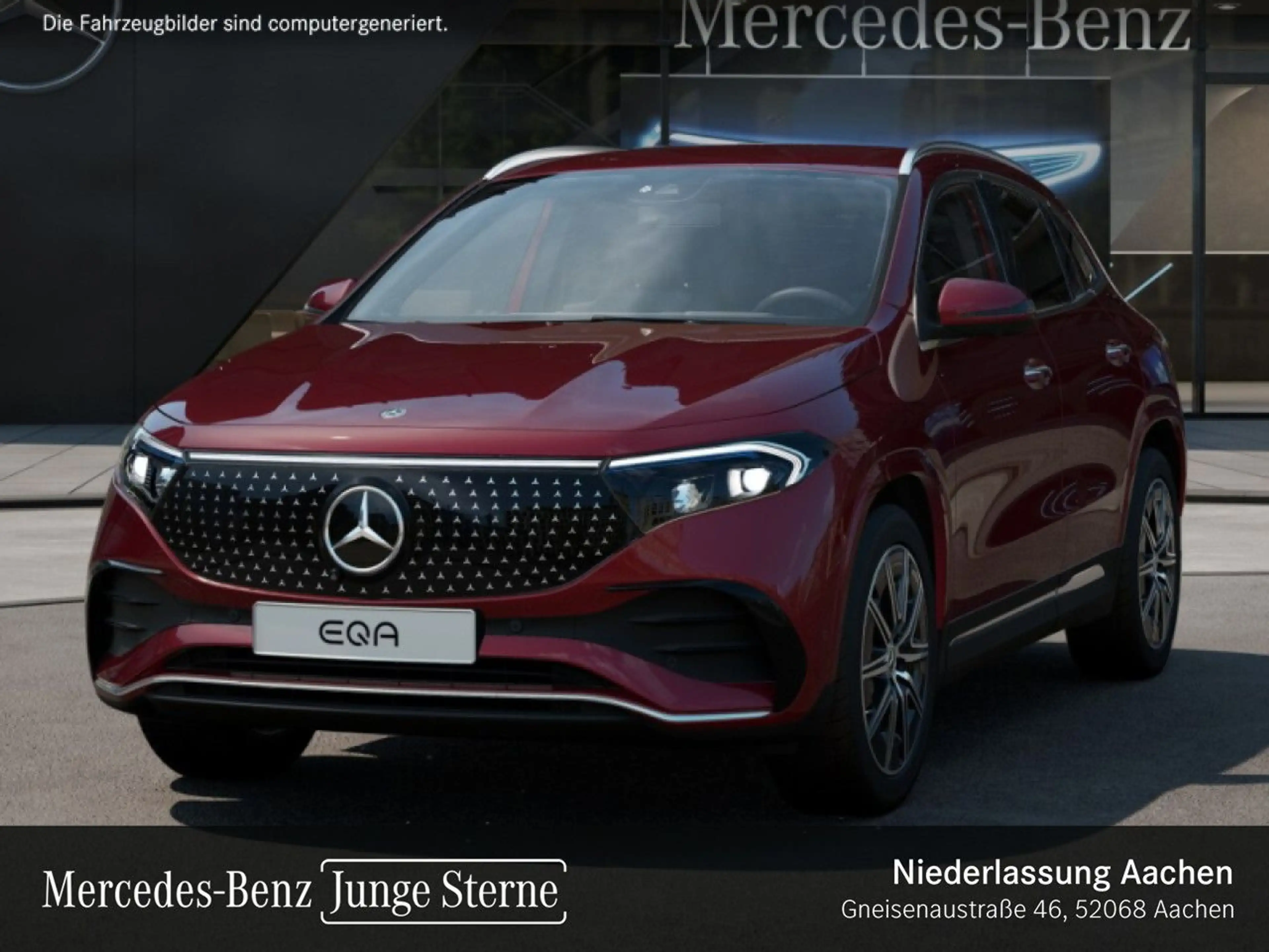 Mercedes-Benz EQA 300 4M AMG+PREMIUM+AHK+360+MEMORY+BURMESTER — photo 2