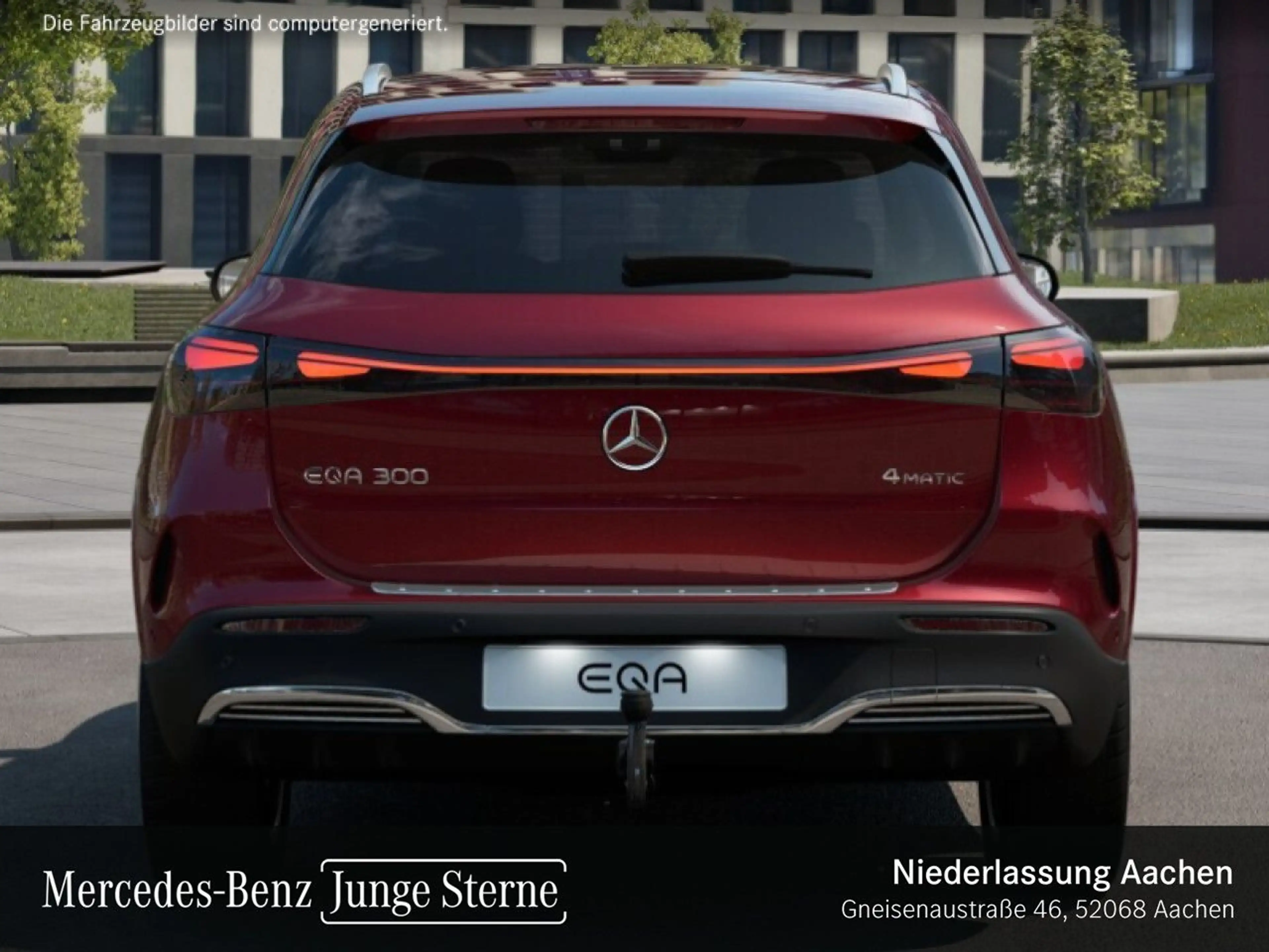 Mercedes-Benz EQA 300 4M AMG+PREMIUM+AHK+360+MEMORY+BURMESTER — photo 9