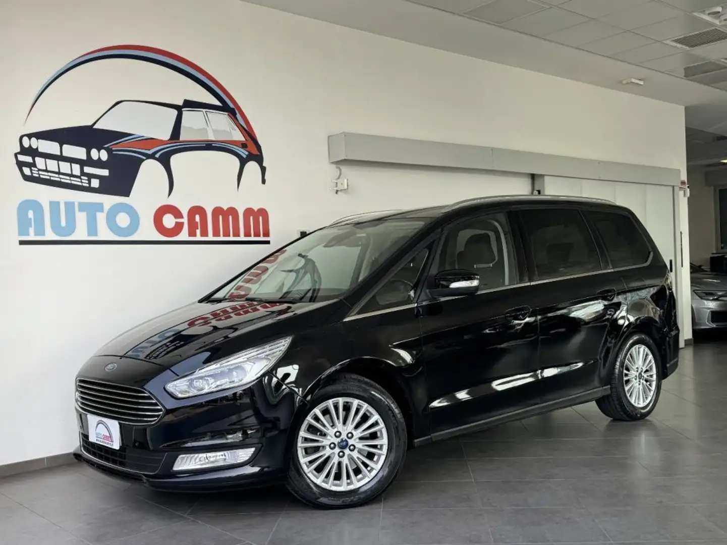 Ford Galaxy 2.0 TDCi 150cv Powershift 7P. Titanium Bus. PELLE Schwarz - 1