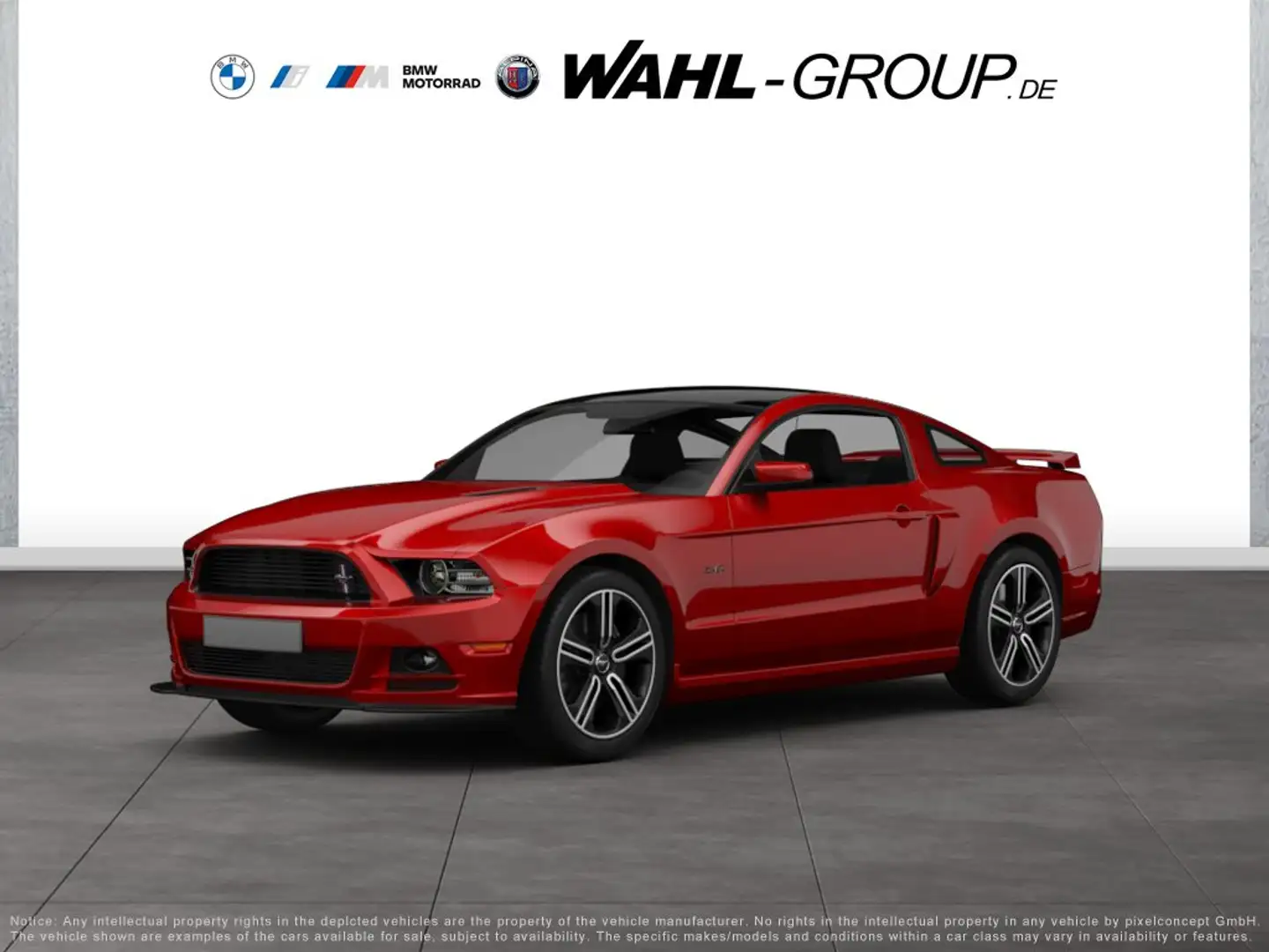 Ford Mustang Fastback Xenon RFK Klimaaut. PDC Rot - 1