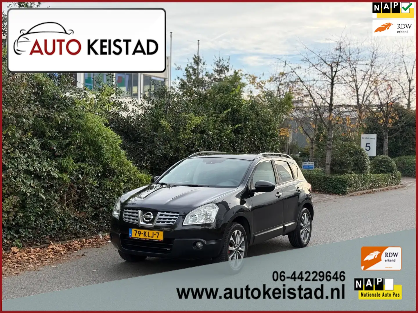 Nissan Qashqai 1.6 Connect NAVIGATIE/PANORAMA/SFEERVERLICHTING! Noir - 1
