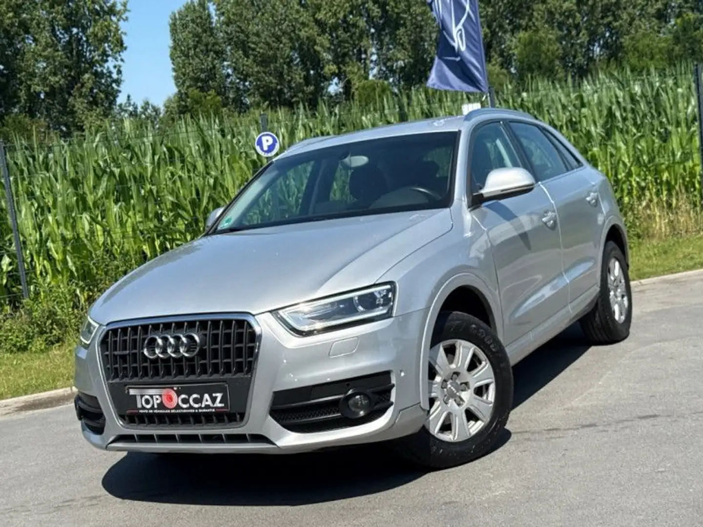 Audi Q3 2.0 TDI 177CH BUSINESS LINE QUATTRO S TRONIC 7 Gris - 1