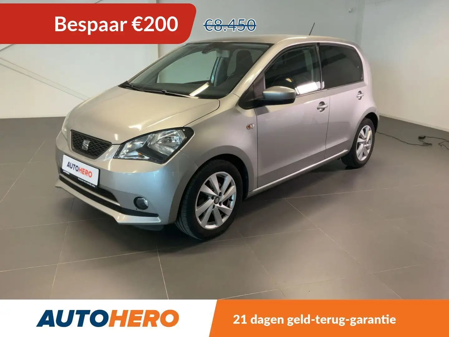 SEAT Mii 1.0 Sport Grijs - 1
