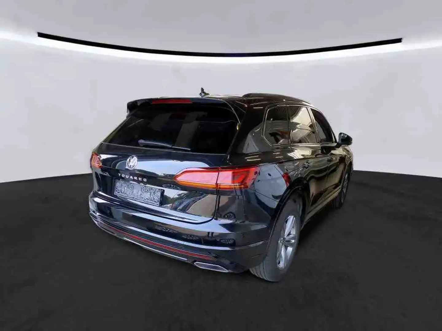 Volkswagen Touareg R-Line 4Mot,AHK,LED,Standh,Luft,Leder Schwarz - 2