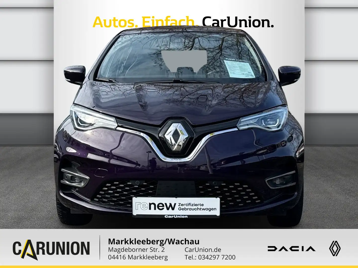 Renault ZOE E-Tech EXPERIENCE (Selection) R110 Z.E. Violet - 2